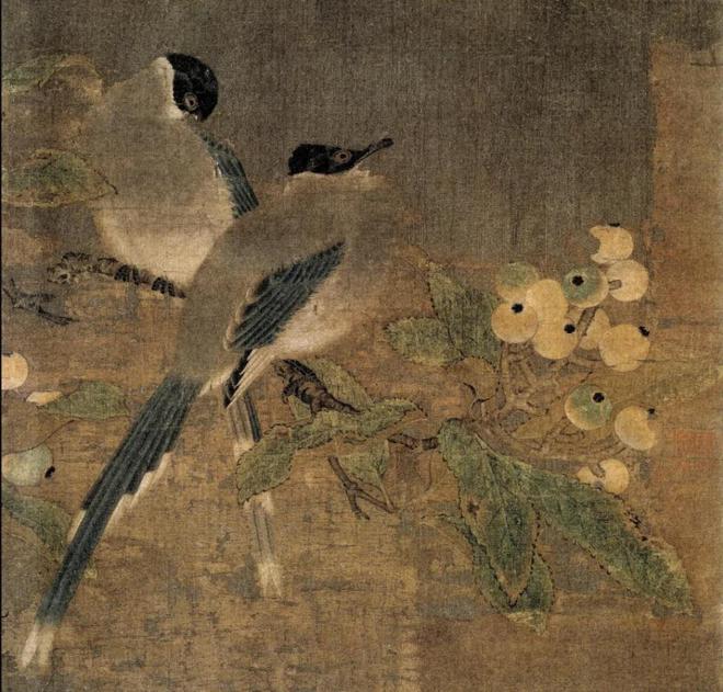 枇杷》仅展一日深港艺术同时发声开元棋牌一周观展｜宋画《山鹊(图29)